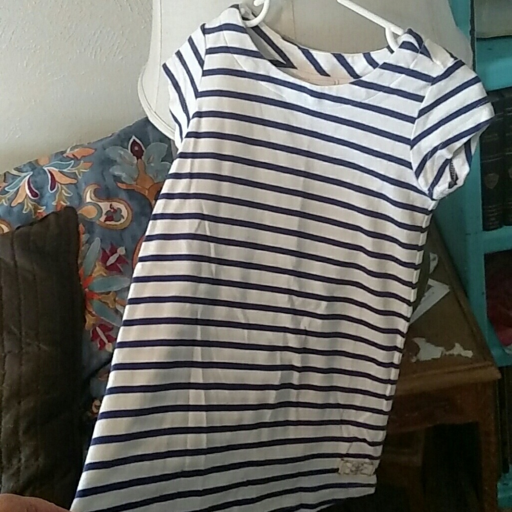 Cotton striped dress